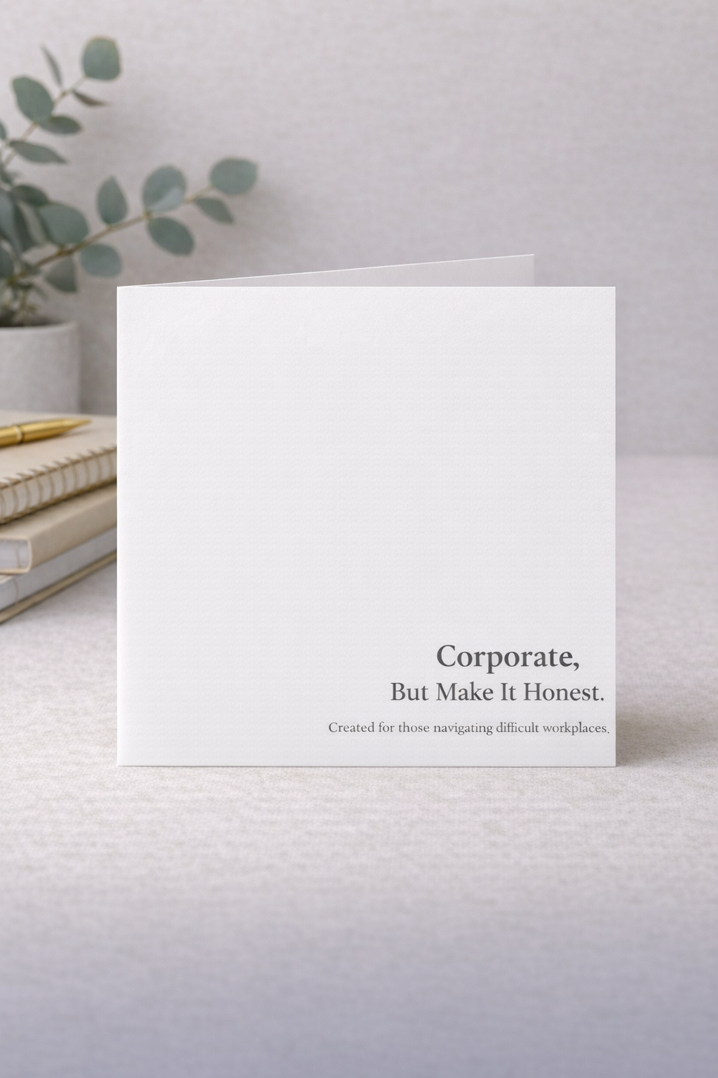 Sorry You Worked There - Workplace Sympathy Card